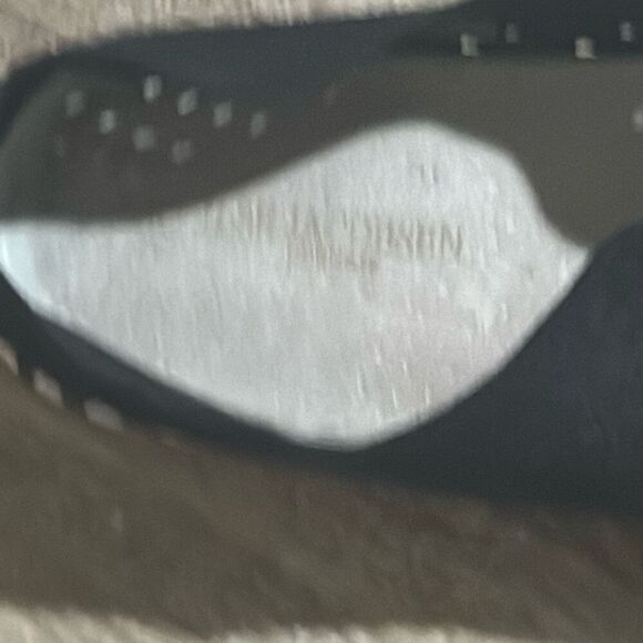 Ilse Jacobsen black tulip laser cut slip on shoes 40 9 - Picture 2 of 8